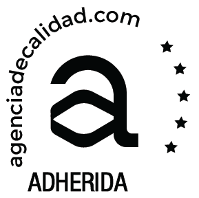 sello de calidad adherida
